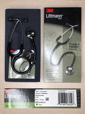 Ống Nghe Littmann Classic II Pediatric - Đen thường 2113