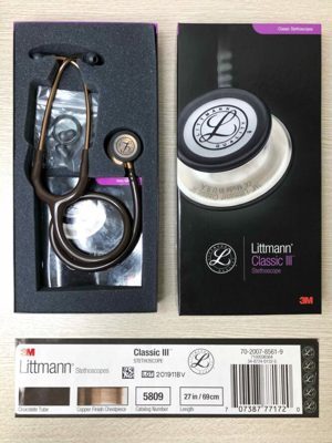 Ống nghe Littmann Classic III Chocolate Copper Finish 5809