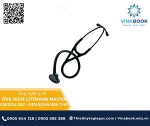 Ống Nghe Littmann Master Cardiology – Đen gọng đen 2161