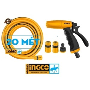 Ống nước PVC 20m INGCO HPH2001, 1/2"