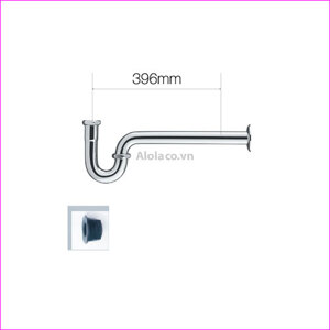 Ống thải chữ P Inax A-674P