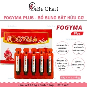 Ống uống bổ sung sắt cho bà bầu và trẻ em Fogyma Plus