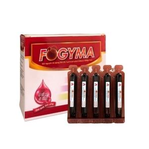 Ống uống bổ sung sắt cho bà bầu và trẻ em Fogyma