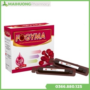 Ống uống bổ sung sắt cho bà bầu và trẻ em Fogyma