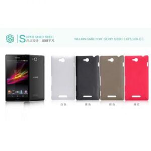 Ốp lưng nhựa cứng sần Nillkin cho Sony Xperia C