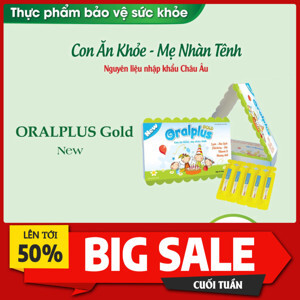 Thuốc Oralplus Gold New - Trị biếng ăn cho bé sau 3-7 ngày