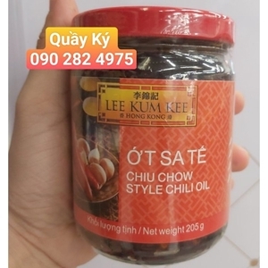 Ớt sa tế Lee Kum Kee hũ 205g