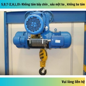 Pa lăng cáp điện Kenbo CD 5 tấn – 6m