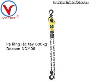 Pa lăng lắc tay Deasan NDM08 - 800kg