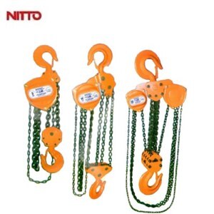 Pa lăng xích kéo tay 1 tấn 5m Nitto 10VP5