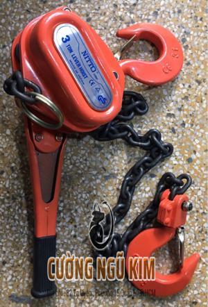 Pa lăng xích lắc tay Nitto VR30 3Tx1.5m