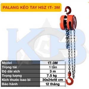 Palang kéo tay HSZ 1T- 3M