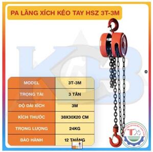 Palang kéo tay HSZ 3T-3M