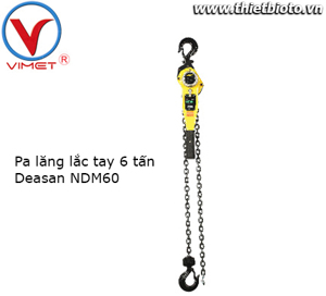 Palang lắc tay 6 tấn Daesan NDM60