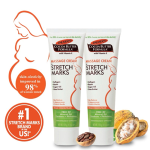 Kem mát xa ngăn ngừa và giảm vết rạn da PALMER'S Massage Cream For Stretch Marks 125g