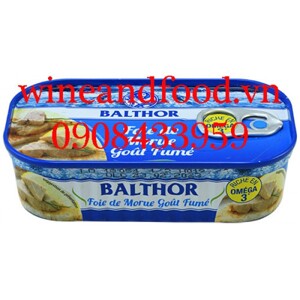 Pate gan cá tuyết Balthor 121g