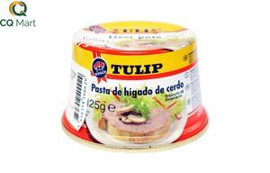 Pate gan heo nấm 125gr Tulip