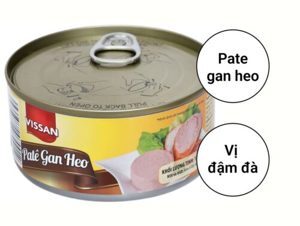 Pate gan heo Vissan 170g