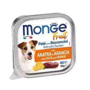 Pate Monge cho chó 100g vị vịt và cam