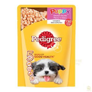 Pate Pedigree cho chó con vị gà nấu sốt 130g