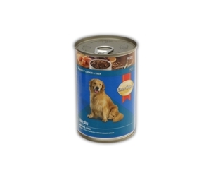 Pate Smartheart lon vị bò và cưu cho chó 400gr