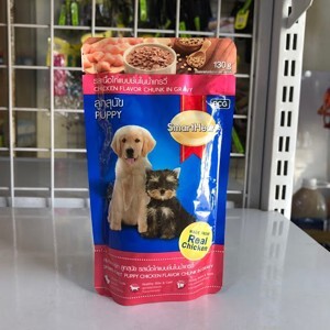 Pate Smartheart Puppy 130g - Chicken - 1 hộp 12 gói