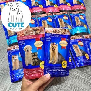 Pate Smartheart Puppy 130g - Chicken - 1 hộp 12 gói