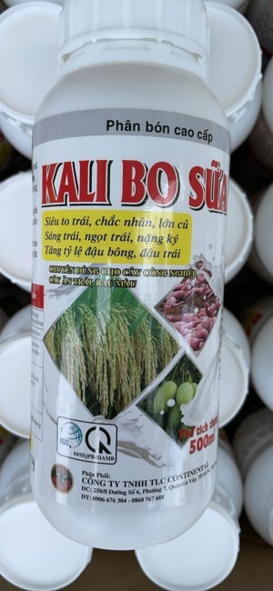 Phân bón lá canxi bo sữa tăng đậu hoa, đậu trái chai 500ml