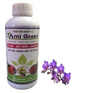 Phân bón sinh học Ami Green Chai 1 Lít