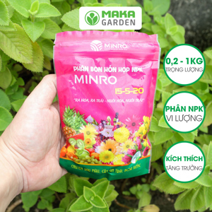 Phân đầu trâu npk 20-20-15 gói 1 kg