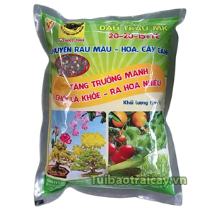 Phân đầu trâu npk 20-20-15 gói 1 kg