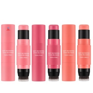 Phấn má dạng kem Missha M Soft Blending Stick Blusher #03 Skin Coral