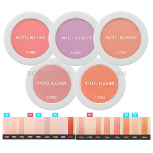 Phấn má hồng A’pieu Pastel Blusher 5,5g