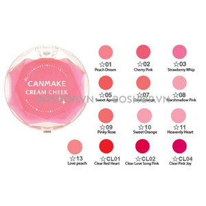 Phấn má hồng Canmake Cream Cheek