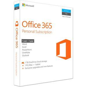 Phần mềm Microsoft Office 365 Personal English APAC EM Subscr 1YR Medialess P4 QQ2-00807