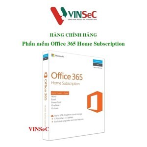 Phần mềm Microsoft Office 365 Home English APAC 6GQ-00757