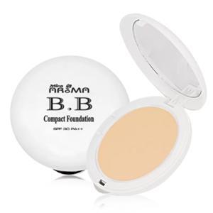 Phấn nén kết hợp kem nền siêu mịn Mira AROMA BB Compact Foundation