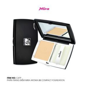 Phấn nén kết hợp kem nền siêu mịn Mira AROMA BB Compact Foundation