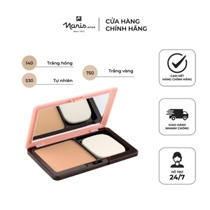 Phấn nền siêu mịn lâu trôi Naris Ailus Lasting Smooth Powder Foundation #140 Light Pink Beige