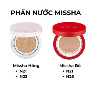 Phấn nước Missha Cushion Magic Tone 21, 23