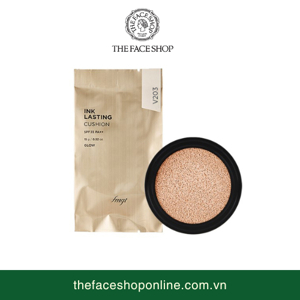 Phấn nước The Face Shop Ink Lasting Cushion Glow SPF35 PA++