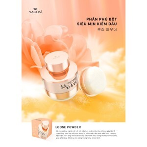 Phấn phủ dạng bột Vacosi Loose Powder Natural Studio #No.25 Natural Beige 30g