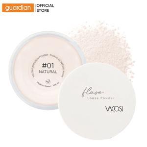 Phấn phủ dạng bột Vacosi Loose Powder Natural Studio #No.25 Natural Beige 30g