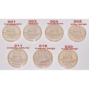 Phấn phủ dạng nén Rimmel London Stay Matte Pressed Powder 14g