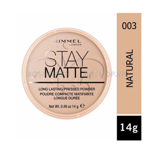 Phấn phủ dạng nén Rimmel London Stay Matte Pressed Powder 14g