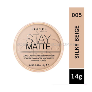 Phấn phủ dạng nén Rimmel London Stay Matte Pressed Powder 14g