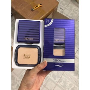 Phấn phủ GEO Sempre C-Water Two Way Cake