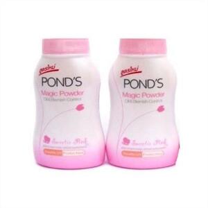 Phấn phủ hút dầu không nhũ Pond’s Magic Powder