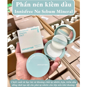 Phấn phủ Innisfree No Sebum Mineral Pact