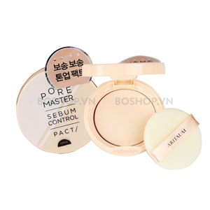 Phấn phủ kiềm dầu Aritaum Pore Master Sebum Control Pact